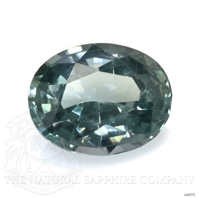 0.70 Ct. Bluish Green Sapphire from Ceylon (Sri Lanka)