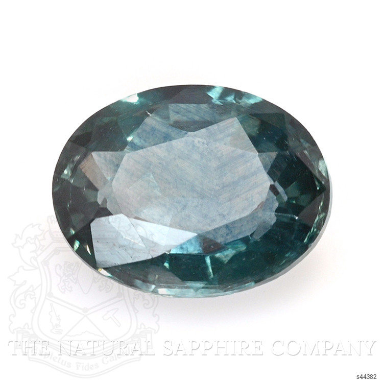 0.86 Ct. Bluish Green Sapphire from Ceylon (Sri Lanka)