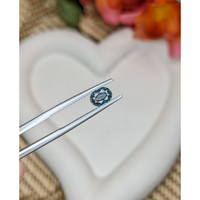 0.86 Ct. Bluish Green Sapphire from Ceylon (Sri Lanka) Life Style