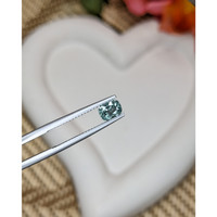 0.87 Ct. Bluish Green Sapphire from Ceylon (Sri Lanka) Life Style