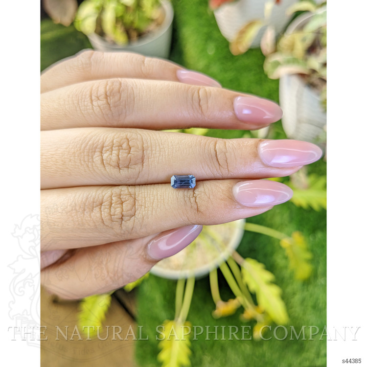 0.85 Ct. Blue Sapphire from Ceylon (Sri Lanka)