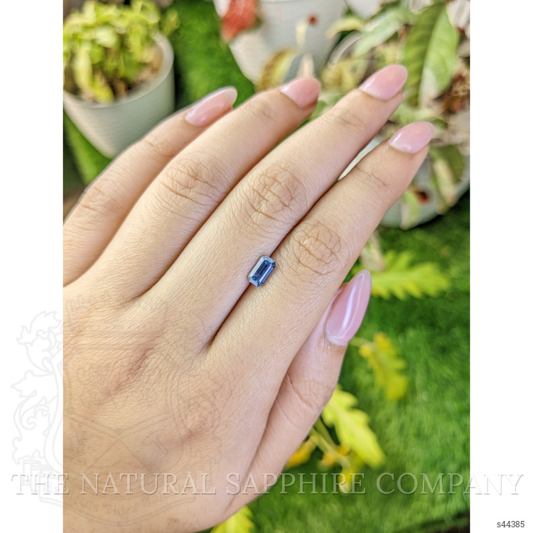 0.85 Ct. Blue Sapphire from Ceylon (Sri Lanka)