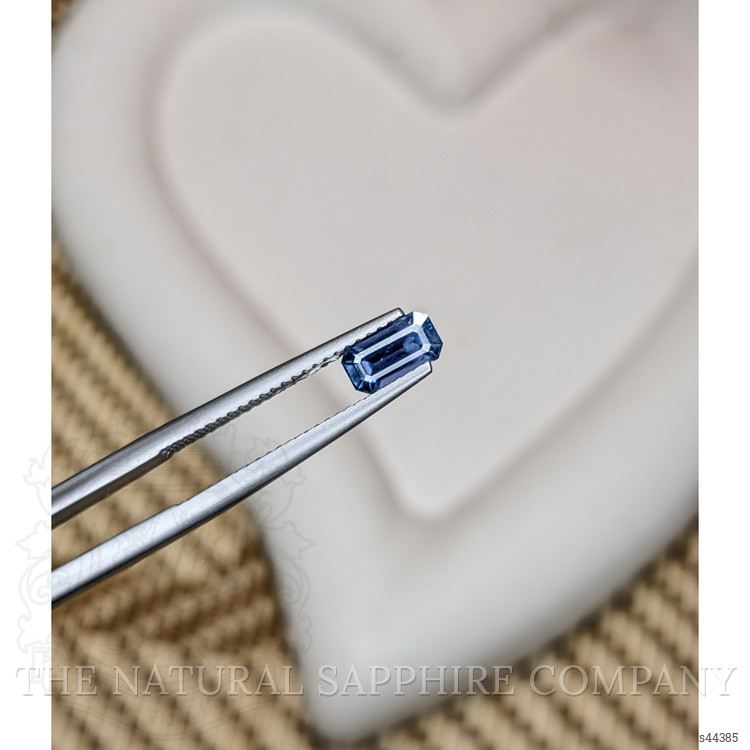 0.85 Ct. Blue Sapphire from Ceylon (Sri Lanka)