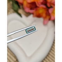 1.06 Ct. Bluish Green Sapphire from Ceylon (Sri Lanka) Life Style