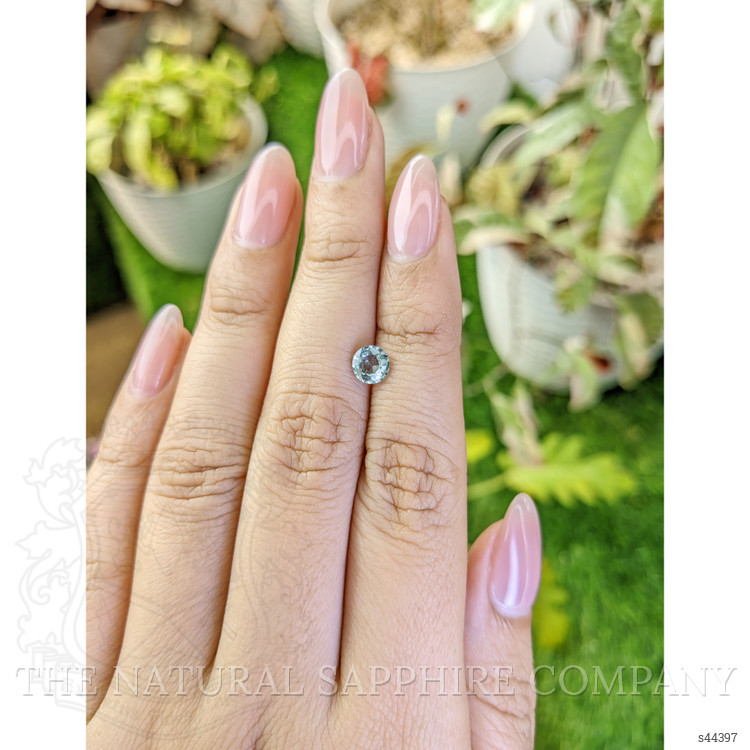 0.79 Ct. Green Sapphire from Ceylon (Sri Lanka)