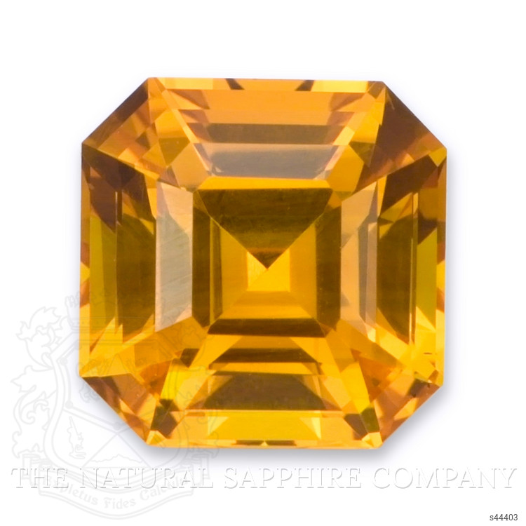 3.05 Ct. Yellowish Orange Sapphire from Ceylon (Sri Lanka)