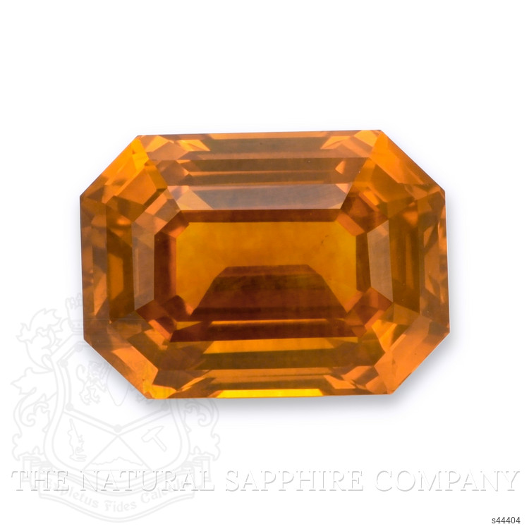 11.41 Ct. Orange Sapphire from Ceylon (Sri Lanka)