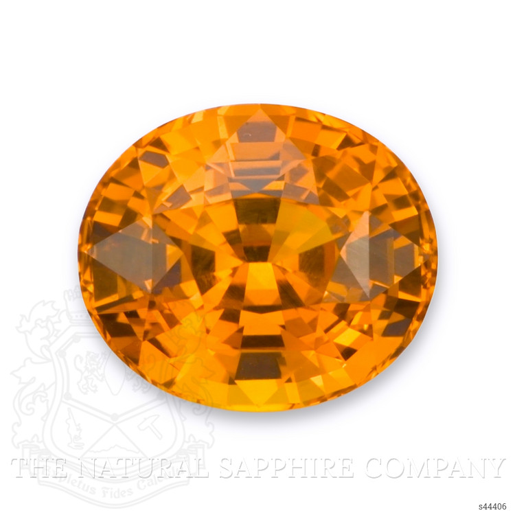 6.07 Ct. Orange Sapphire from Ceylon (Sri Lanka)