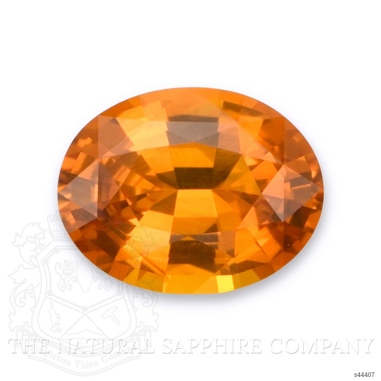 3.07 Ct. Orange Sapphire from Ceylon (Sri Lanka)