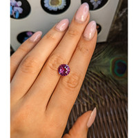 4.68 Ct. Pink Sapphire from Madagascar Life Style