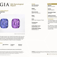 4.23 Ct. Color Change Sapphire from Madagascar Pdf