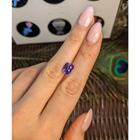 4.23 Ct. Color Change Sapphire from Madagascar Life Style
