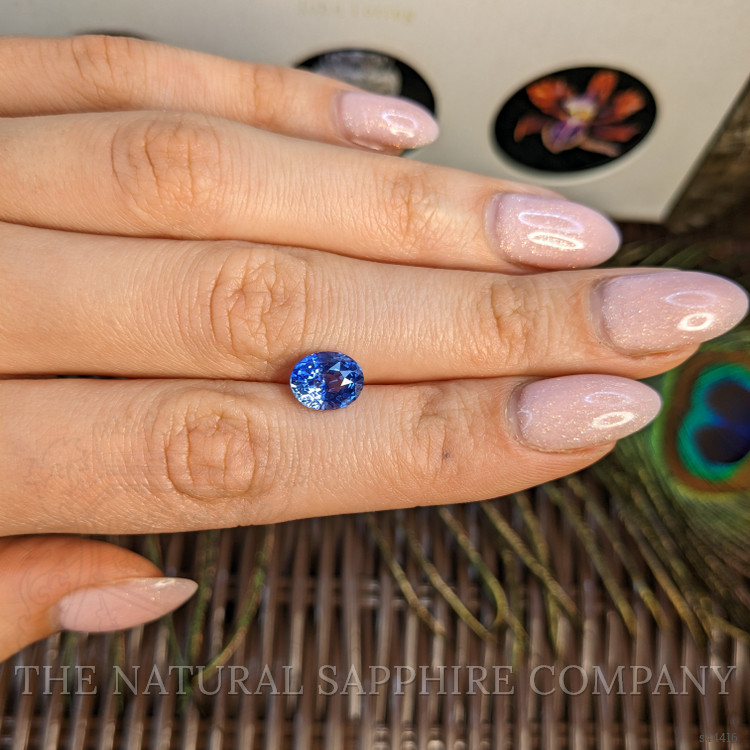 3.09 Ct. Blue Sapphire from Madagascar