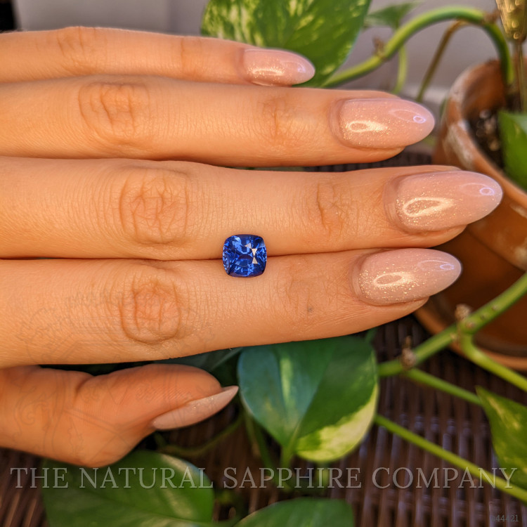 2.87 Ct. Blue Sapphire from Ceylon (Sri Lanka)