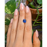2.87 Ct. Blue Sapphire from Ceylon (Sri Lanka) Life Style