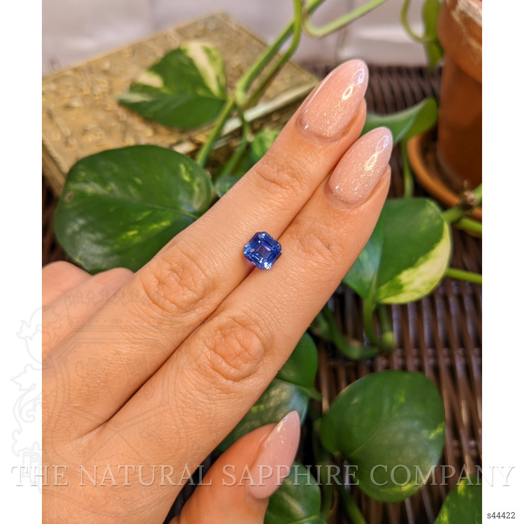 2.65 Ct. Blue Sapphire from Ceylon (Sri Lanka)