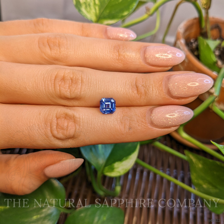 2.65 Ct. Blue Sapphire from Ceylon (Sri Lanka)