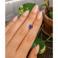 2.65 Ct. Blue Sapphire from Ceylon (Sri Lanka) Life Style