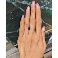 1.80 Ct. Blue Sapphire from Ceylon (Sri Lanka) Life Style
