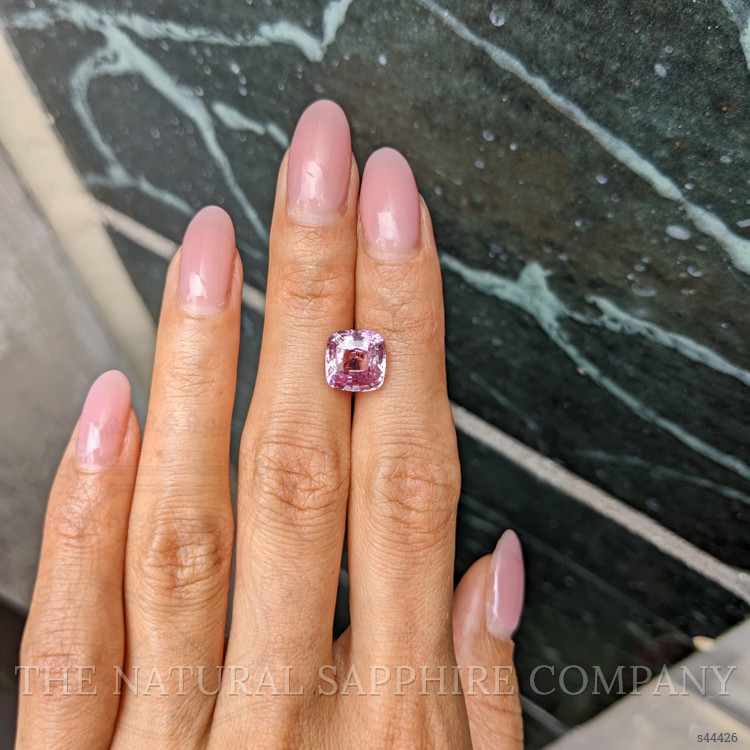 5.07 Ct. Purplish Pink Sapphire from Ceylon (Sri Lanka)