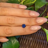 1.24 Ct. Blue Sapphire from Ceylon (Sri Lanka) Life Style