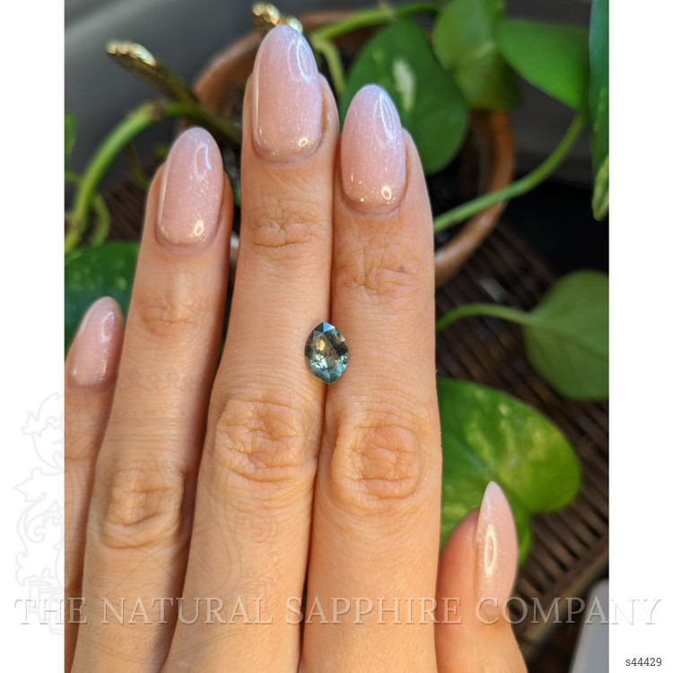1.58 Ct. Green Sapphire from Montana