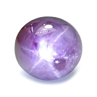 5.11 Ct. Purple Star Sapphire from Ceylon (Sri Lanka) Video
