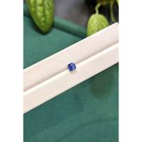 0.85 Ct. Blue Sapphire from Madagascar Life Style