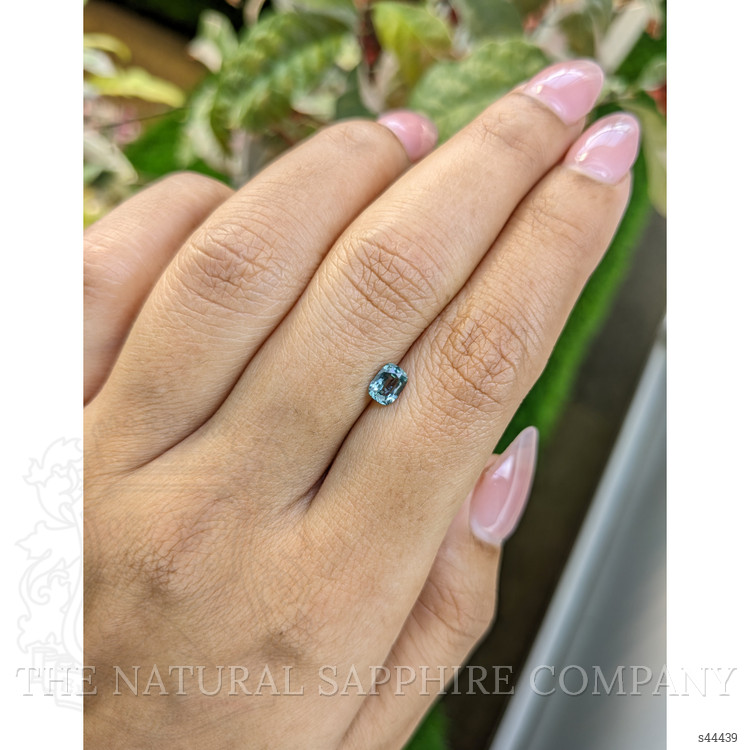 0.54 Ct. Bluish Green Sapphire from Ceylon (Sri Lanka)