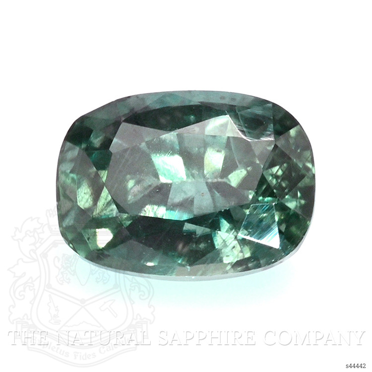 0.55 Ct. Bluish Green Sapphire from Ceylon (Sri Lanka)