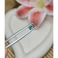 0.55 Ct. Bluish Green Sapphire from Ceylon (Sri Lanka) Life Style