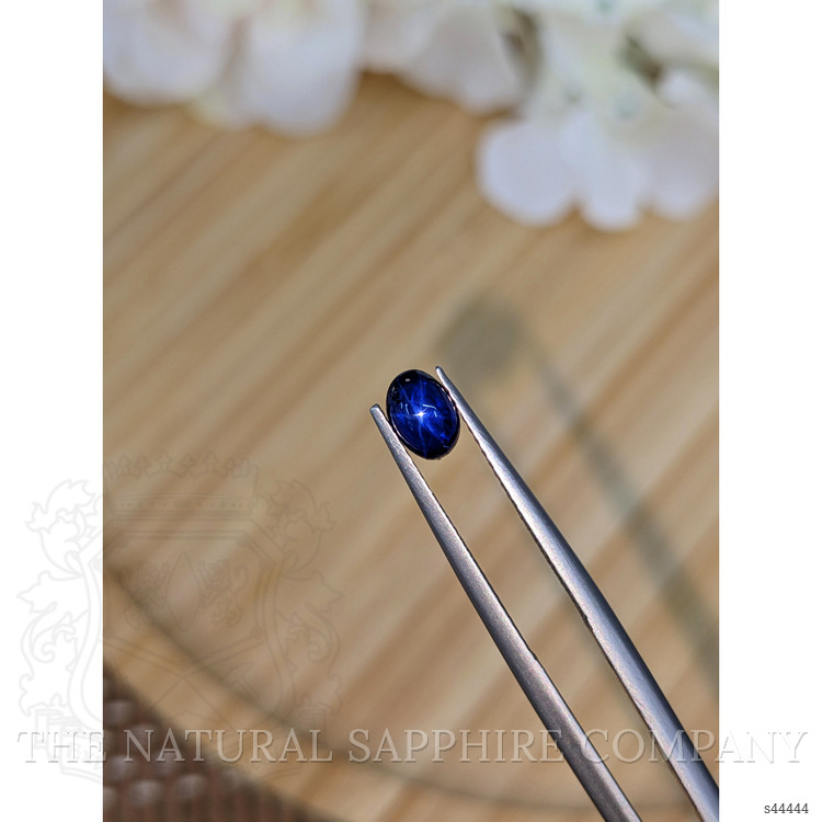 0.97 Ct. Blue Star Sapphire from Ceylon (Sri Lanka)
