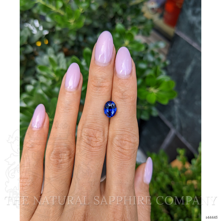 3.04 Ct. Blue Sapphire from Ceylon (Sri Lanka)