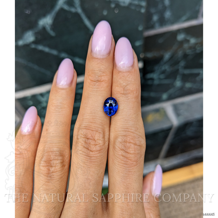 3.04 Ct. Blue Sapphire from Ceylon (Sri Lanka)