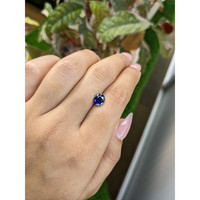 2.01 Ct. Blue Sapphire from Ceylon (Sri Lanka) Life Style