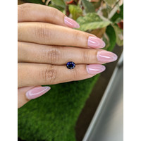 2.01 Ct. Blue Sapphire from Ceylon (Sri Lanka) Life Style