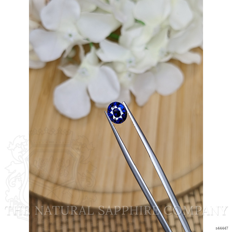 2.01 Ct. Blue Sapphire from Ceylon (Sri Lanka)