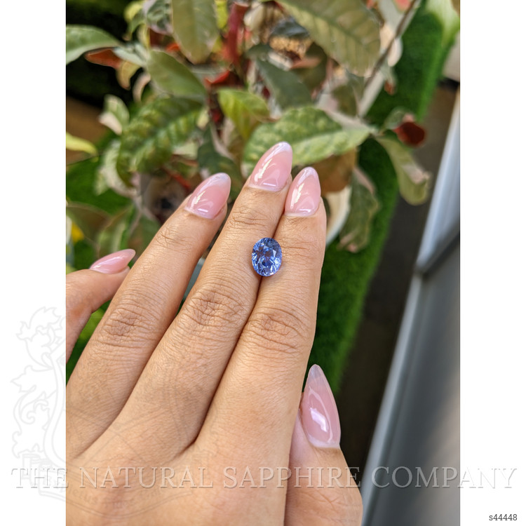 4.08 Ct. Blue Sapphire from Ceylon (Sri Lanka)