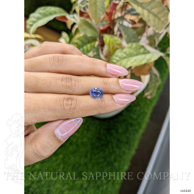 4.08 Ct. Blue Sapphire from Ceylon (Sri Lanka)