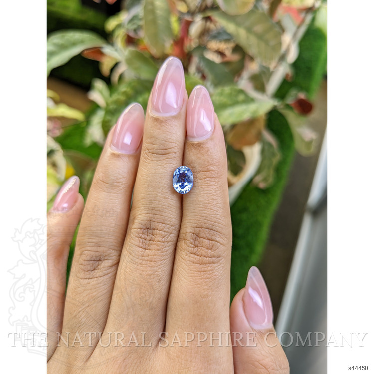 2.17 Ct. Blue Sapphire from Ceylon (Sri Lanka)
