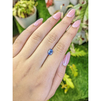 1.15 Ct. Blue Sapphire from Ceylon (Sri Lanka) Life Style
