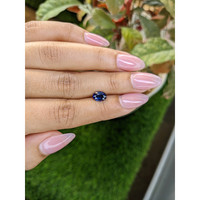 1.32 Ct. Blue Sapphire from Ceylon (Sri Lanka) Life Style