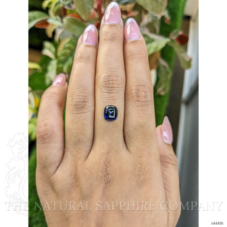 2.39 Ct. Blue Cabochon Sapphire from Ceylon (Sri Lanka)
