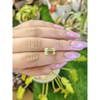 5.60 Ct. Yellow Sapphire from Ceylon (Sri Lanka) Life Style
