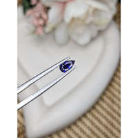 0.54 Ct. Purplish Blue Sapphire from Ceylon (Sri Lanka) Life Style