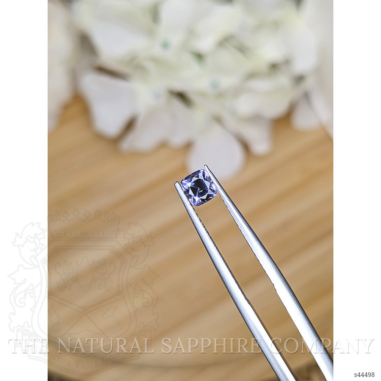 0.63 Ct. Purplish Blue Sapphire from Ceylon (Sri Lanka)