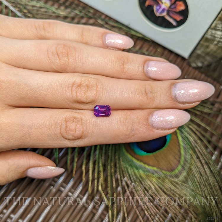 2.56 Ct. Pinkish Purple Sapphire from Madagascar