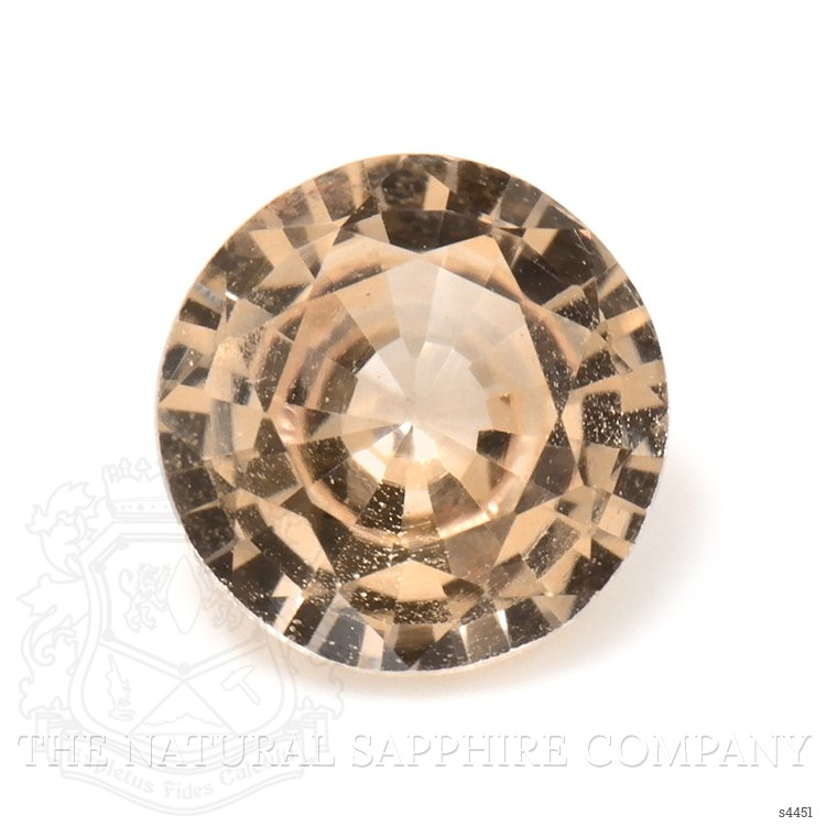 0.53 Ct. Peach Sapphire from Ceylon (Sri Lanka)