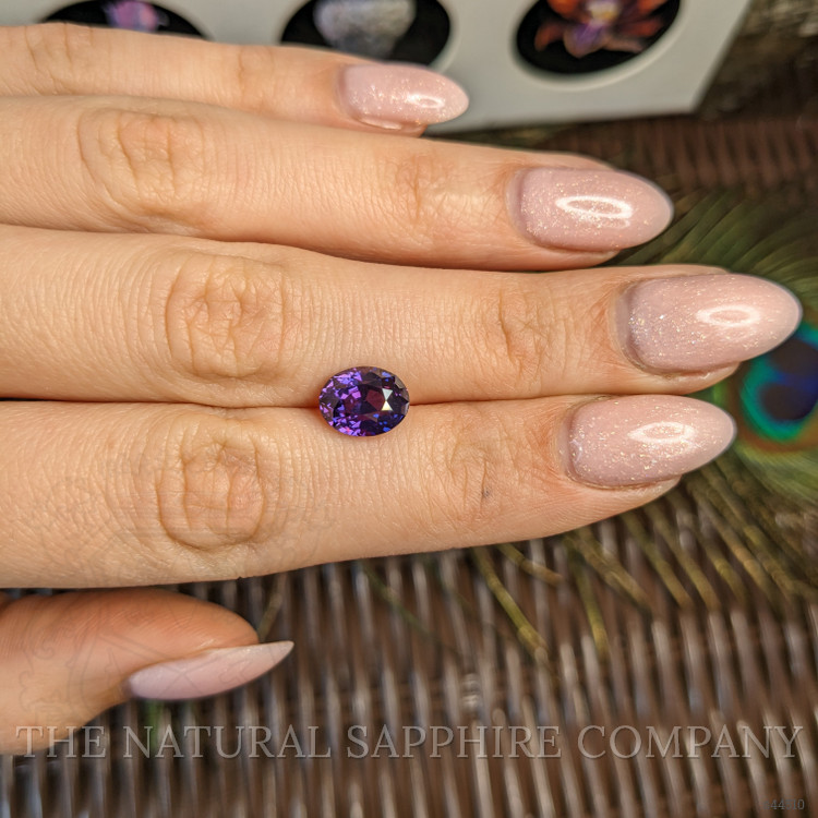 3.83 Ct. Purple Sapphire from Madagascar