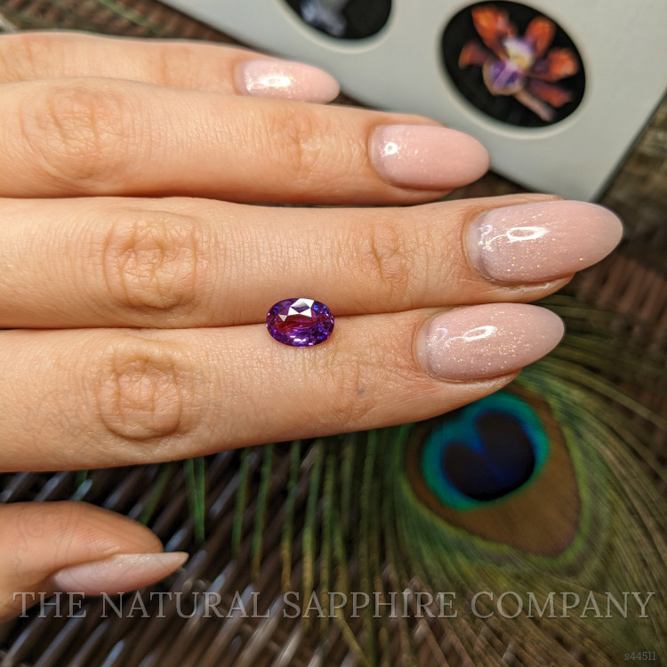 2.05 Ct. Pinkish Purple Sapphire from Madagascar